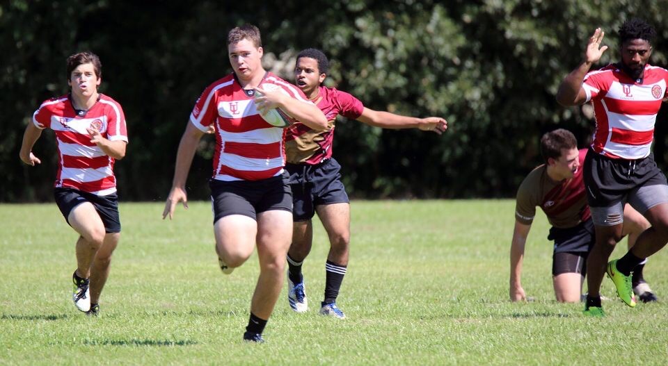 Cordell Portwood during a rugby game